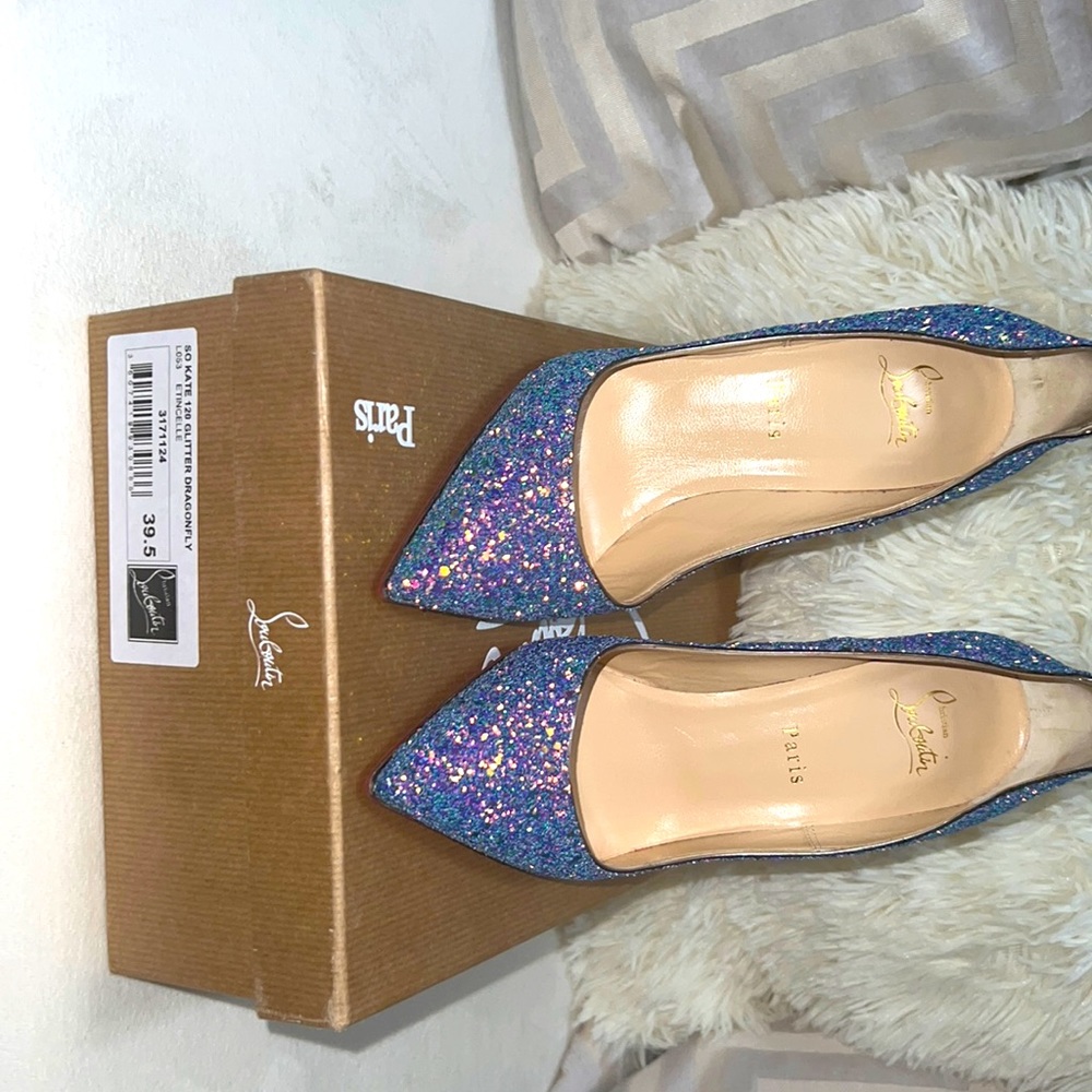 Christian Louboutin So Kate 120 Glitter Dragonfly (Limited Edition)